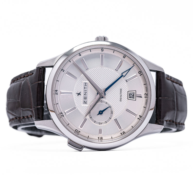 2018 Zenith Captain Elite Dual Time 03.2130.682/02.C498