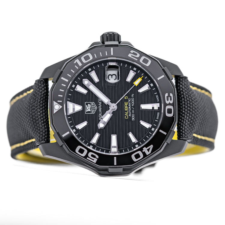 2020 TAG Heuer Aquaracer Caliber 5 Black WAY218A.FC6362