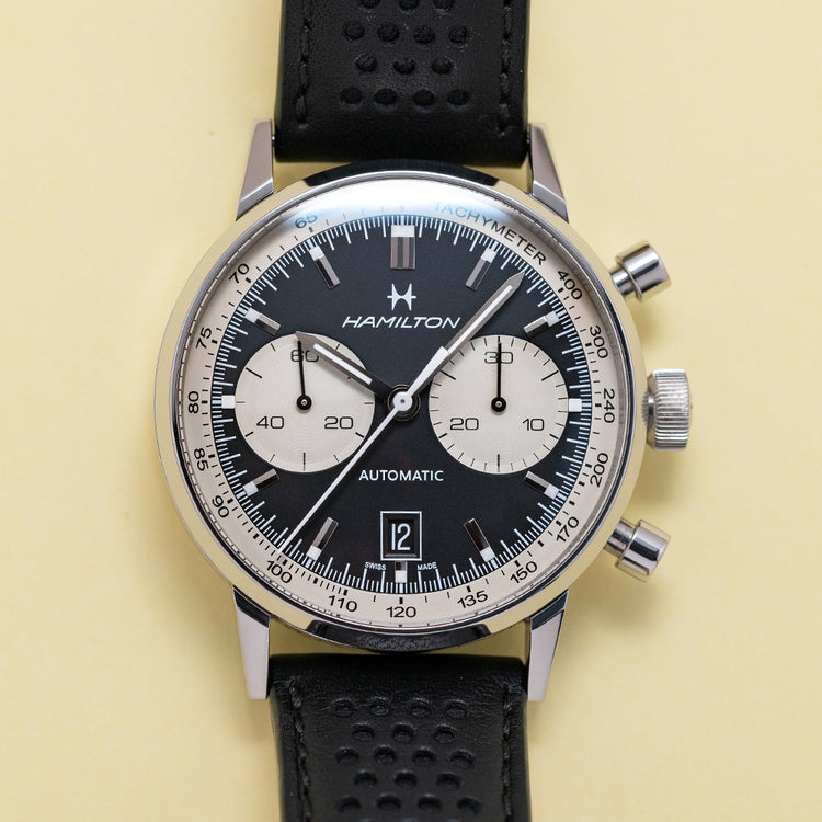 2018 Hamilton American Classic Intra-Matic Chrono Panda H38716731