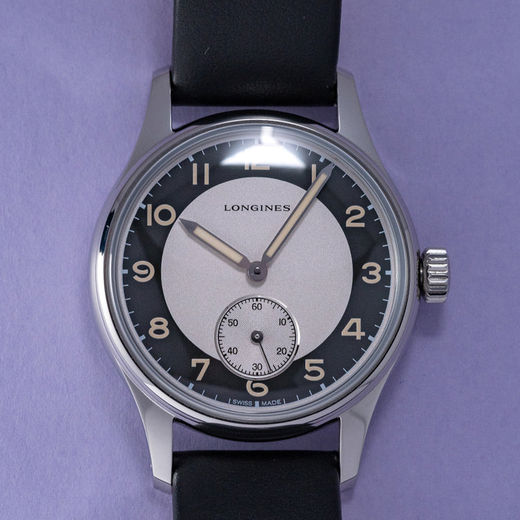 2021 Longines Heritage Classic Tuxedo Automatic L2.330.4.93.0