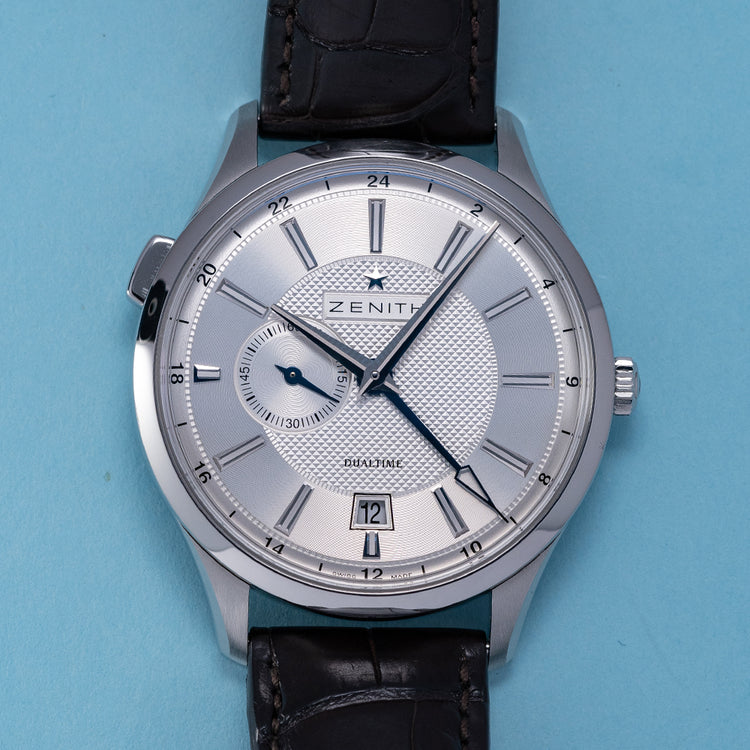 2018 Zenith Captain Elite Dual Time 03.2130.682/02.C498