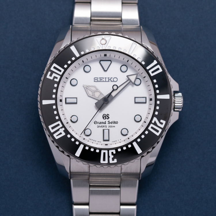 2017 Grand Seiko Quartz Diver SBGX115 on Bracelet