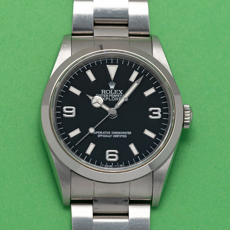 1996 Rolex Explorer I 36mm 14270 on Bracelet