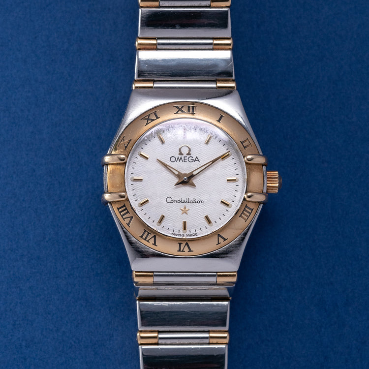 1990s Ladies Omega Constellation Quartz Steel & Gold 795.1203