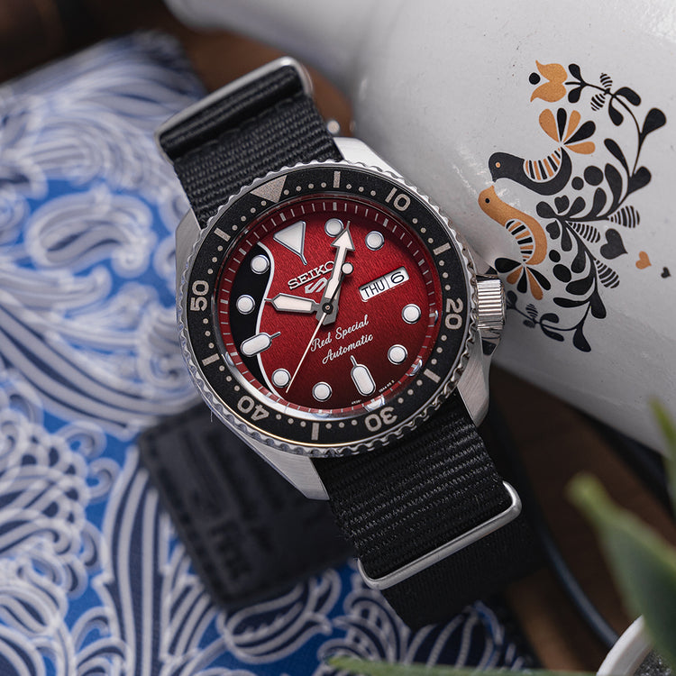 Seiko Watch 5 Sports Brian May Limited Edition SRPE83K1