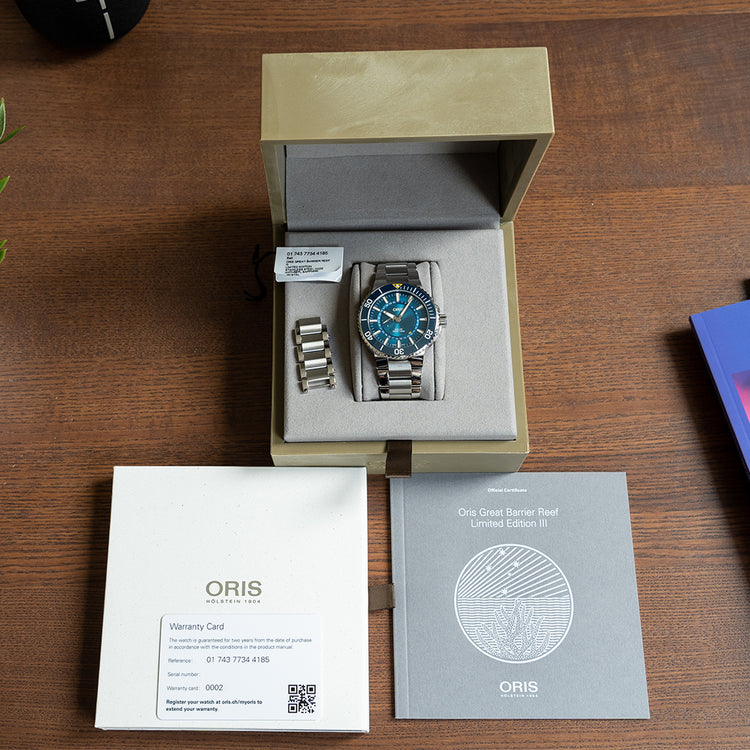 2019 Oris Aquis Great Barrier Reef Limited Edition III