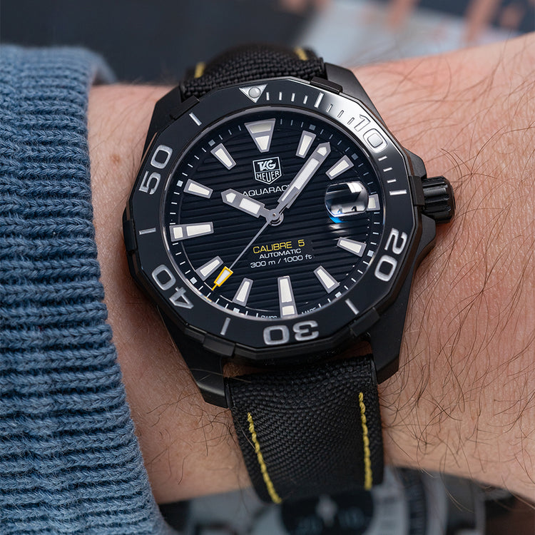 2020 TAG Heuer Aquaracer Caliber 5 Black WAY218A.FC6362