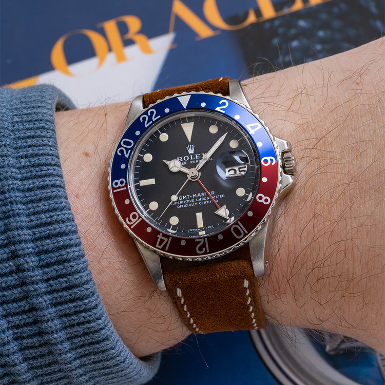 1972 Rolex GMT-Master "Pepsi" MK2 Matte Dial 1675