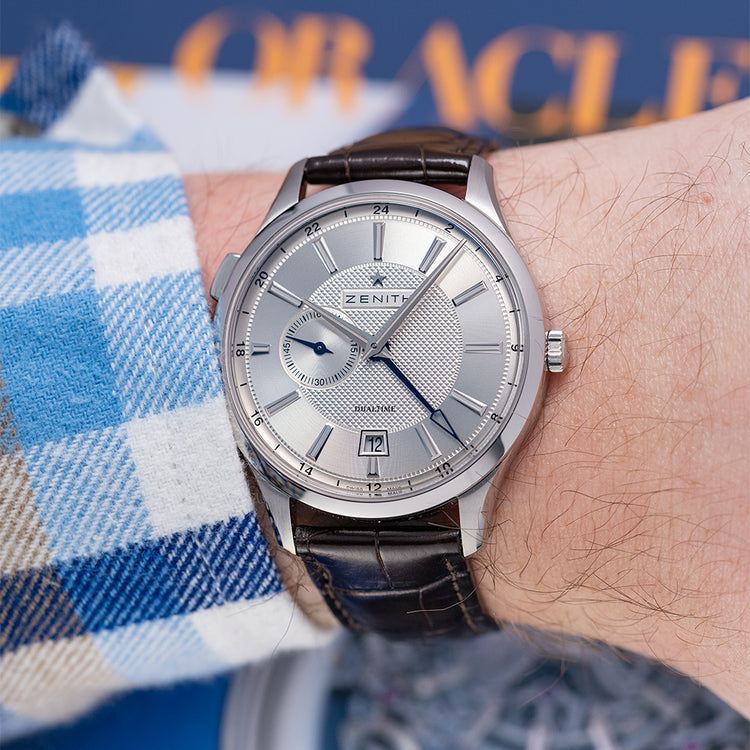 2018 Zenith Captain Elite Dual Time 03.2130.682/02.C498