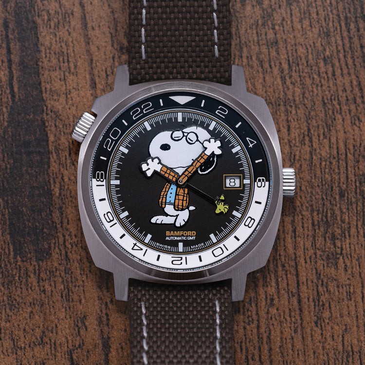 2022 Bamford x Peanuts "Joe Preppy" GMT Hodinkee Limited