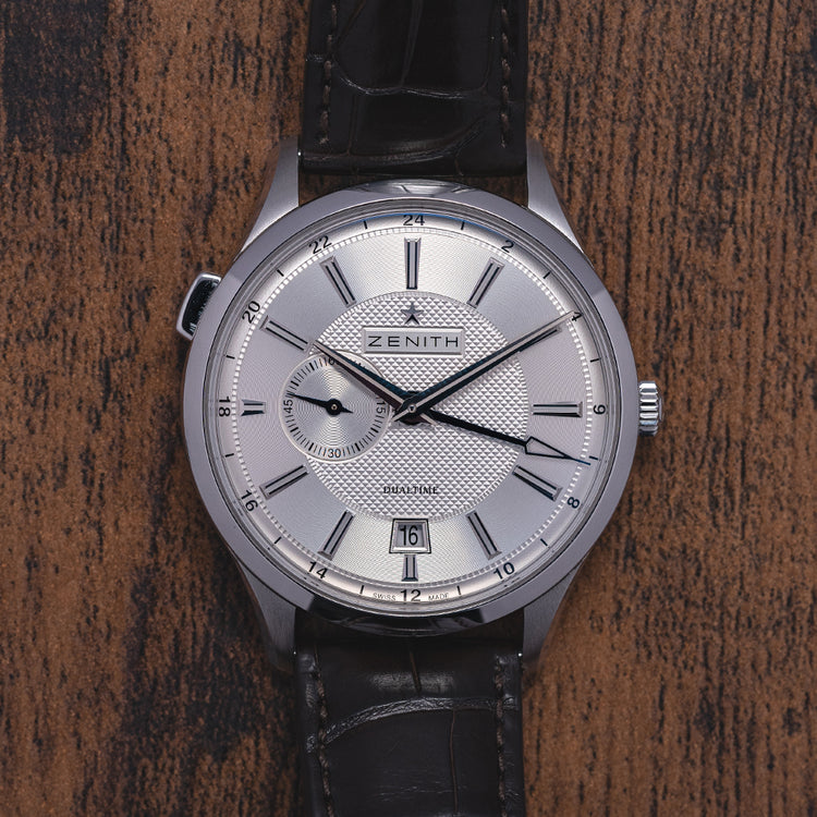 2018 Zenith Captain Elite Dual Time 03.2130.682/02.C498