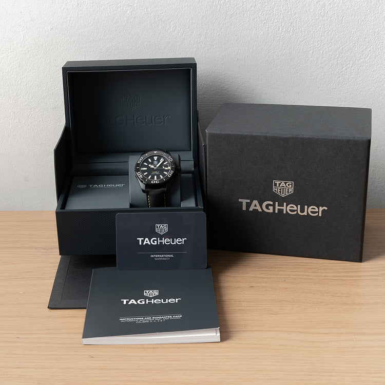 2020 TAG Heuer Aquaracer Caliber 5 Black WAY218A.FC6362