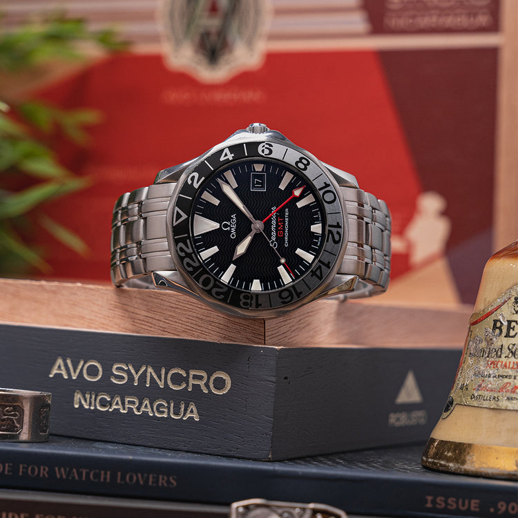 2000s Omega Seamaster GMT 50th Anniversary 2534.50.00