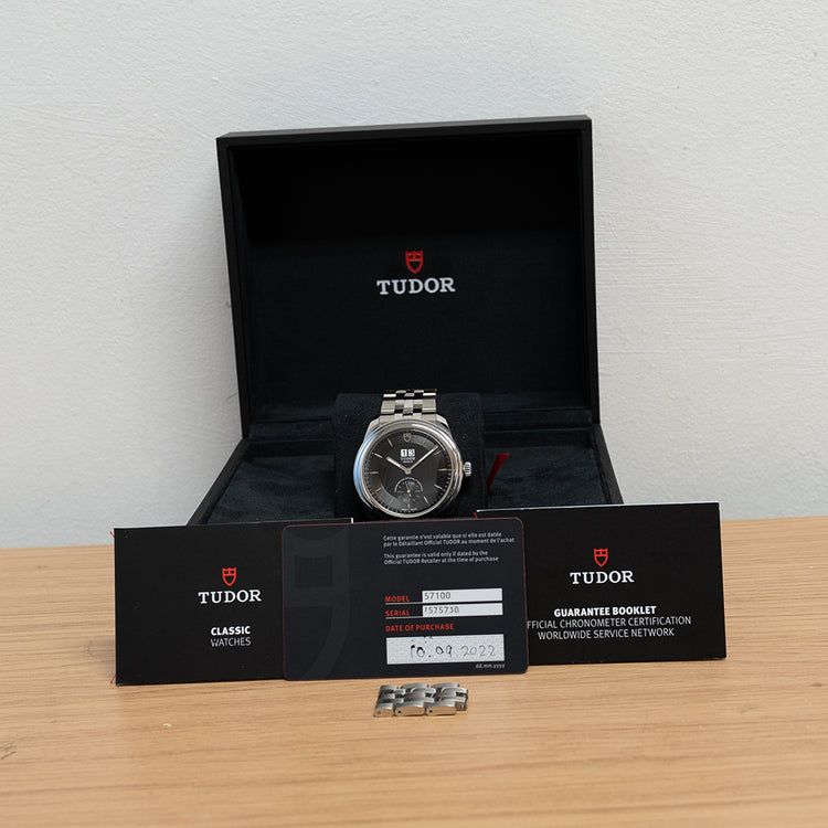 2022 Tudor Glamour Double Date Chronometer 57100