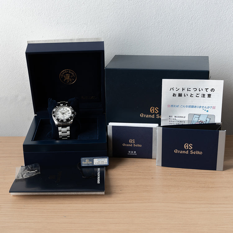 2017 Grand Seiko Quartz Diver SBGX115 on Bracelet