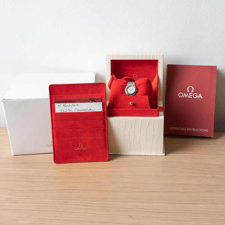 1990s Ladies Omega Constellation Quartz Steel & Gold 795.1203