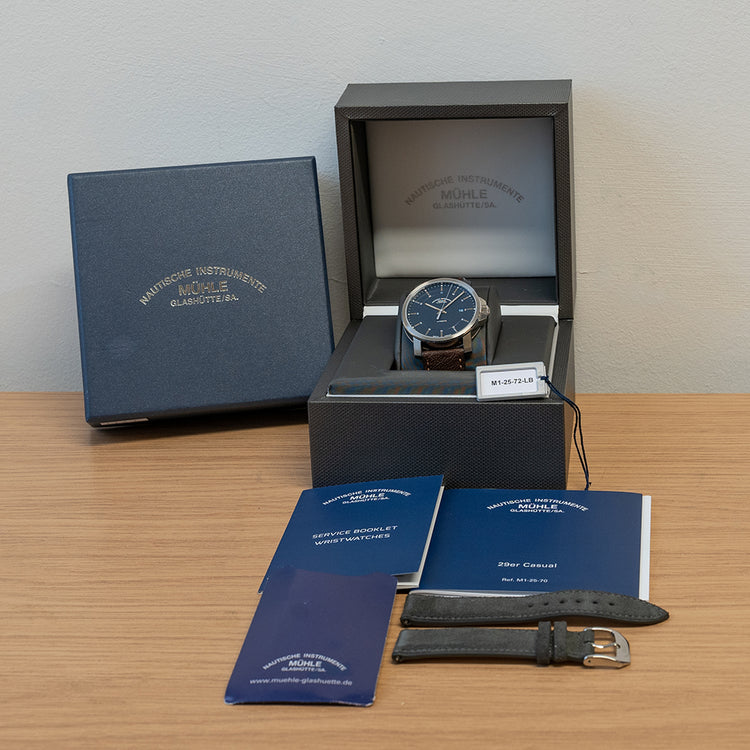 2020 Muhle Glashutte Watch 29ER Casual Blue M1-25-70
