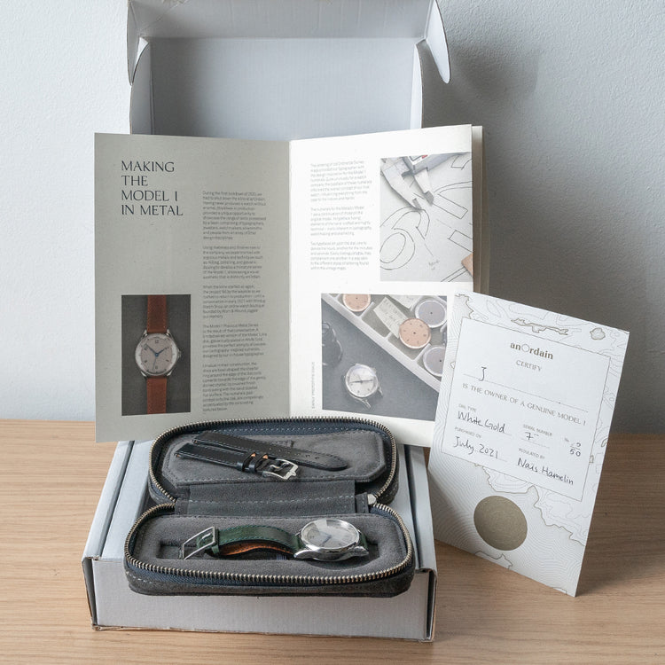 2021 AnOrdain Model 1 Precious Metal White Gold