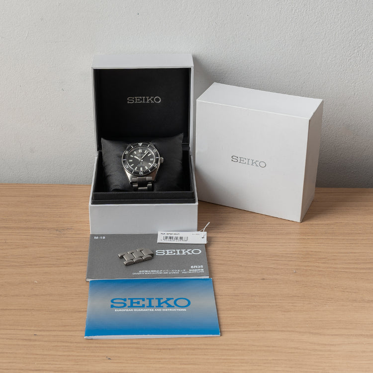 2021 Seiko Prospex "62MAS" Silver Automatic SPB143J1