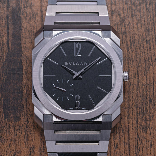2020 Bulgari Octo Finissimo 40mm Automatic Black 103297