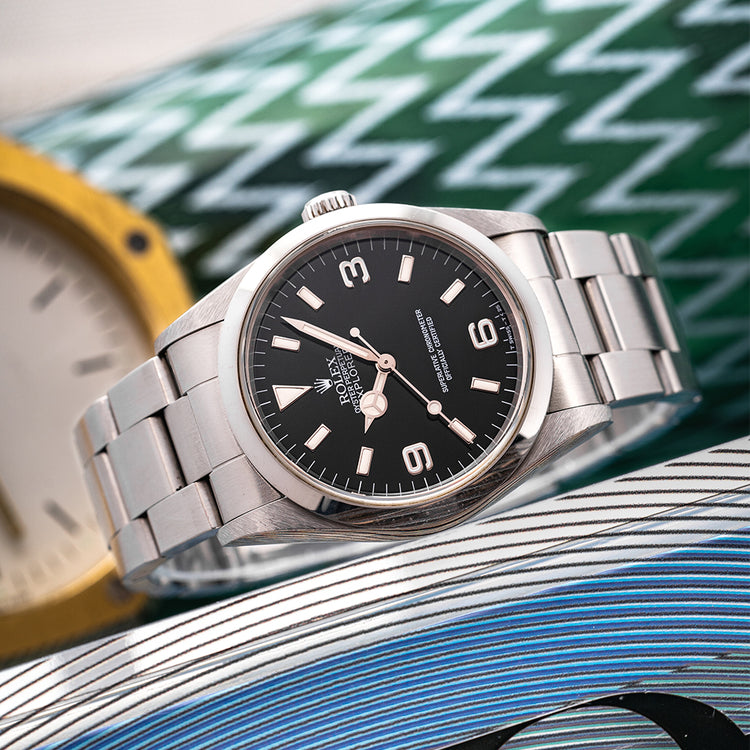 1996 Rolex Explorer I 36mm 14270 on Bracelet