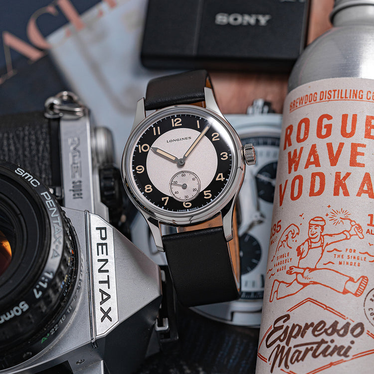 2021 Longines Heritage Classic Tuxedo Automatic L2.330.4.93.0