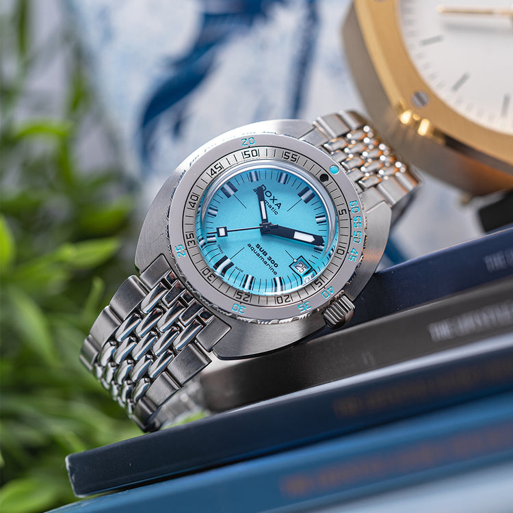 2021 Doxa SUB 300 Aquamarine Blue 821.10.241.10