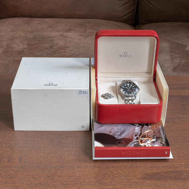 2000s Omega Seamaster GMT 50th Anniversary 2534.50.00