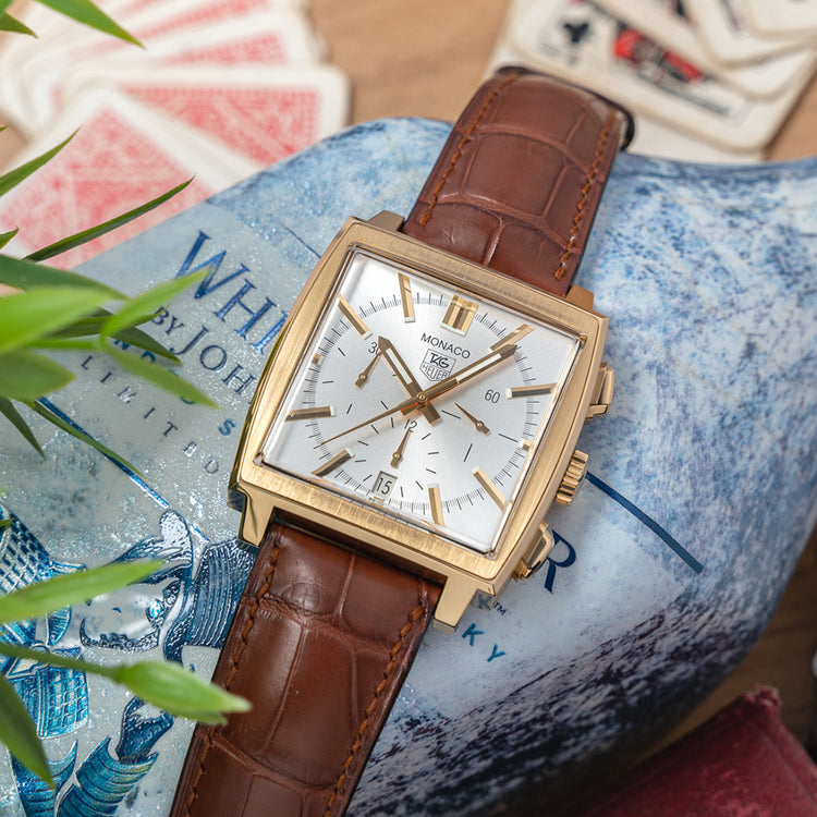 TAG Heuer Monaco 18ct Yellow Gold CW5140