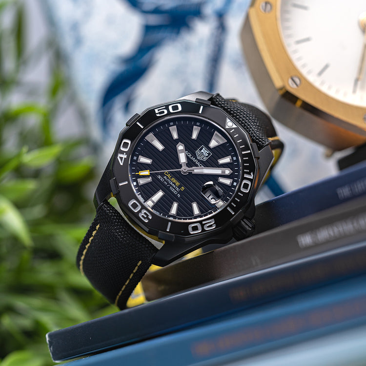 2020 TAG Heuer Aquaracer Caliber 5 Black WAY218A.FC6362