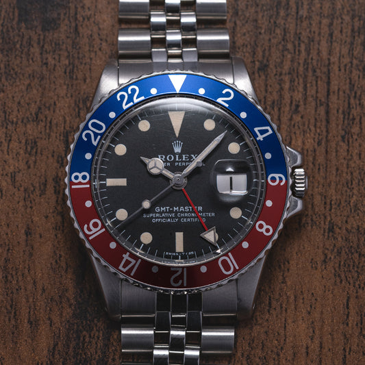 1972 Rolex GMT-Master "Pepsi" MK2 Matte Dial 1675