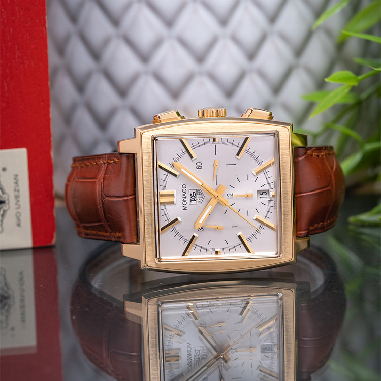 TAG Heuer Monaco 18ct Yellow Gold CW5140