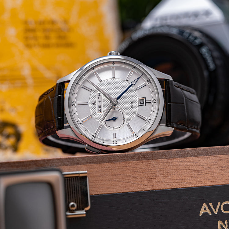 2018 Zenith Captain Elite Dual Time 03.2130.682/02.C498