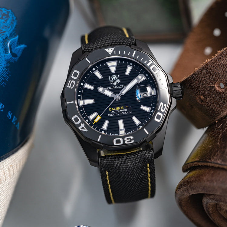 2020 TAG Heuer Aquaracer Caliber 5 Black WAY218A.FC6362