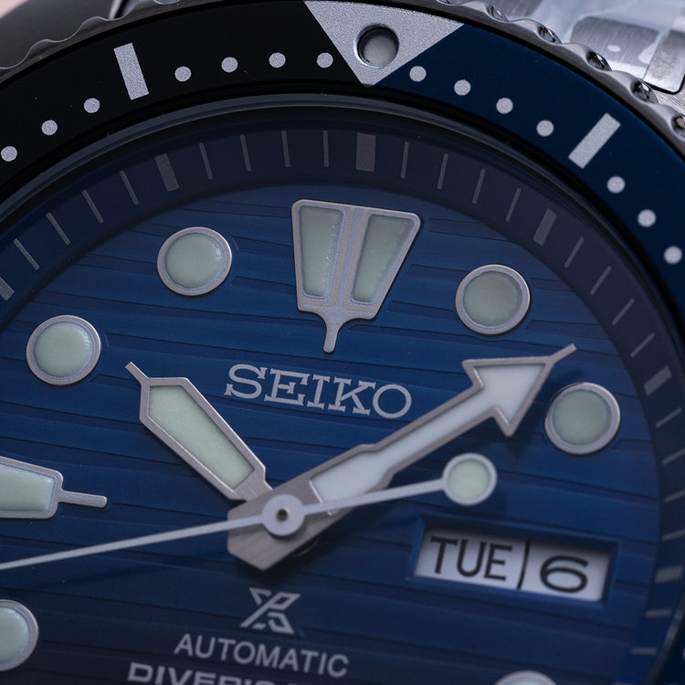 Unworn 2020 Seiko Black Turtle "Save The Ocean" SRPD11K1