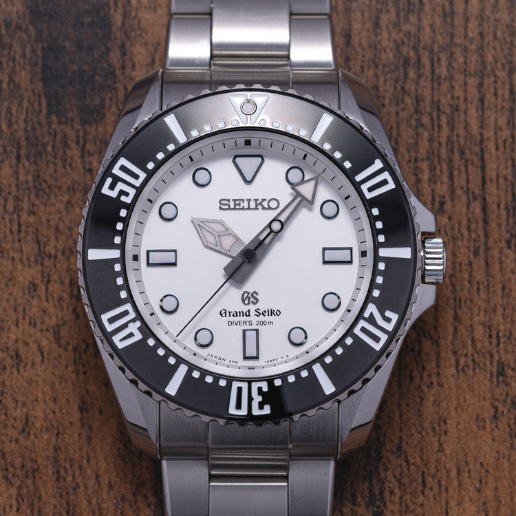 2017 Grand Seiko Quartz Diver SBGX115 on Bracelet