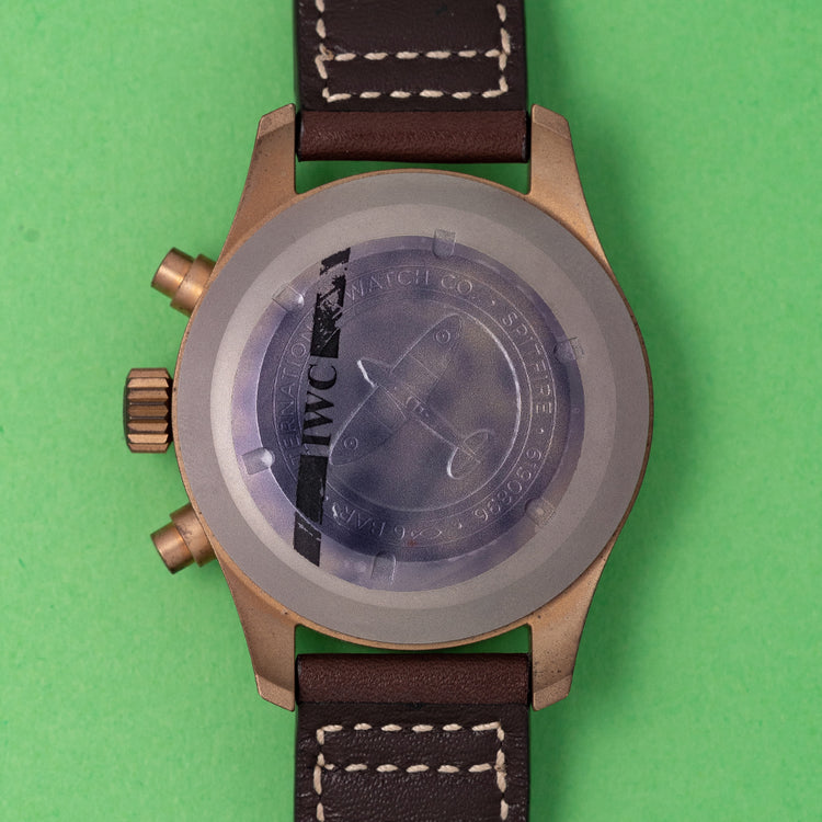 2019 IWC Big Pilot Spitfire Chronograph Bronze IW387902