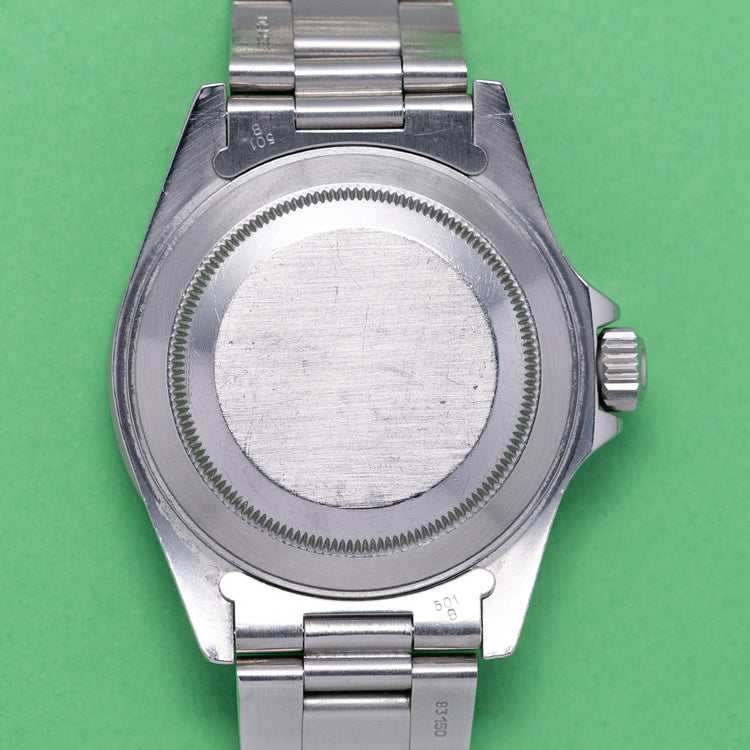 1990 Rolex Submariner Date 16610 Box & Papers + Rolex Service