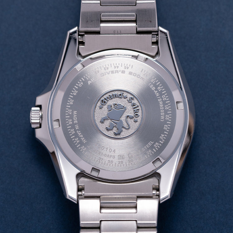 2017 Grand Seiko Quartz Diver SBGX115 on Bracelet