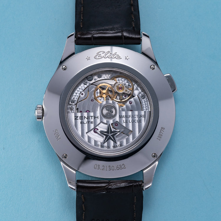 2018 Zenith Captain Elite Dual Time 03.2130.682/02.C498