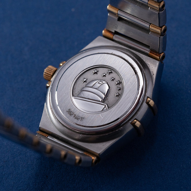 1990s Ladies Omega Constellation Quartz Steel & Gold 795.1203