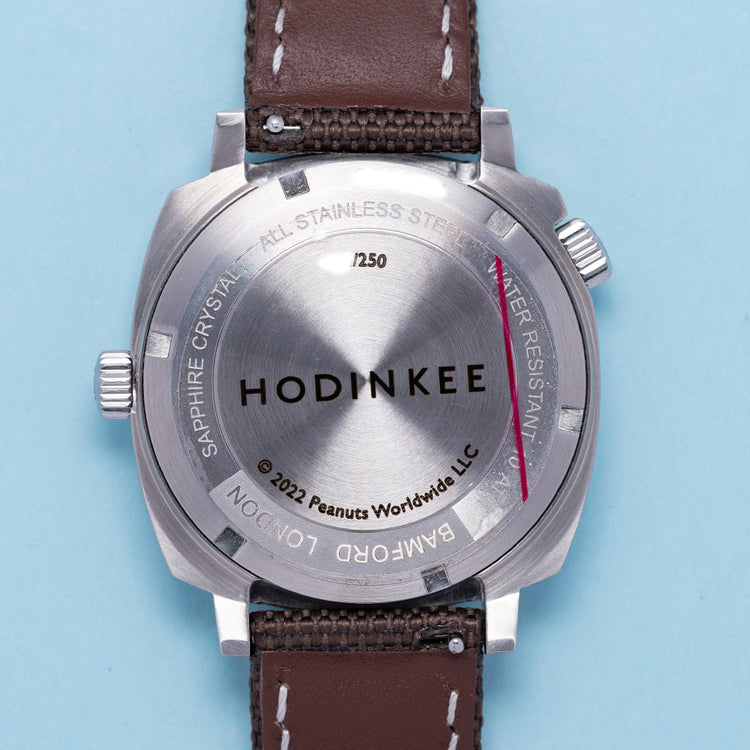 2022 Bamford x Peanuts "Joe Preppy" GMT Hodinkee Limited