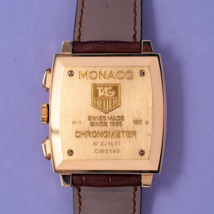 TAG Heuer Monaco 18ct Yellow Gold CW5140