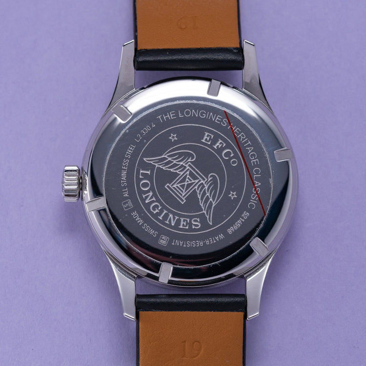 2021 Longines Heritage Classic Tuxedo Automatic L2.330.4.93.0