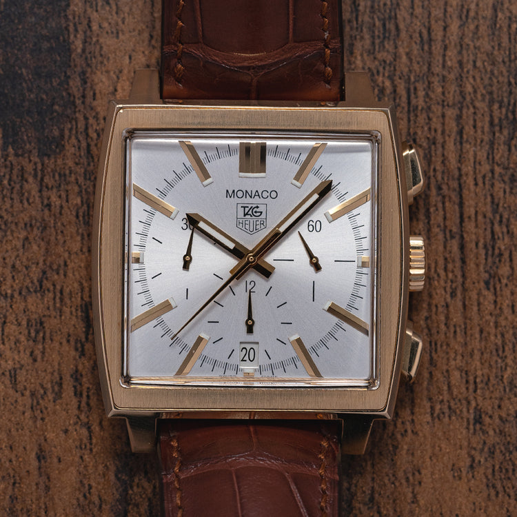 TAG Heuer Monaco 18ct Yellow Gold CW5140