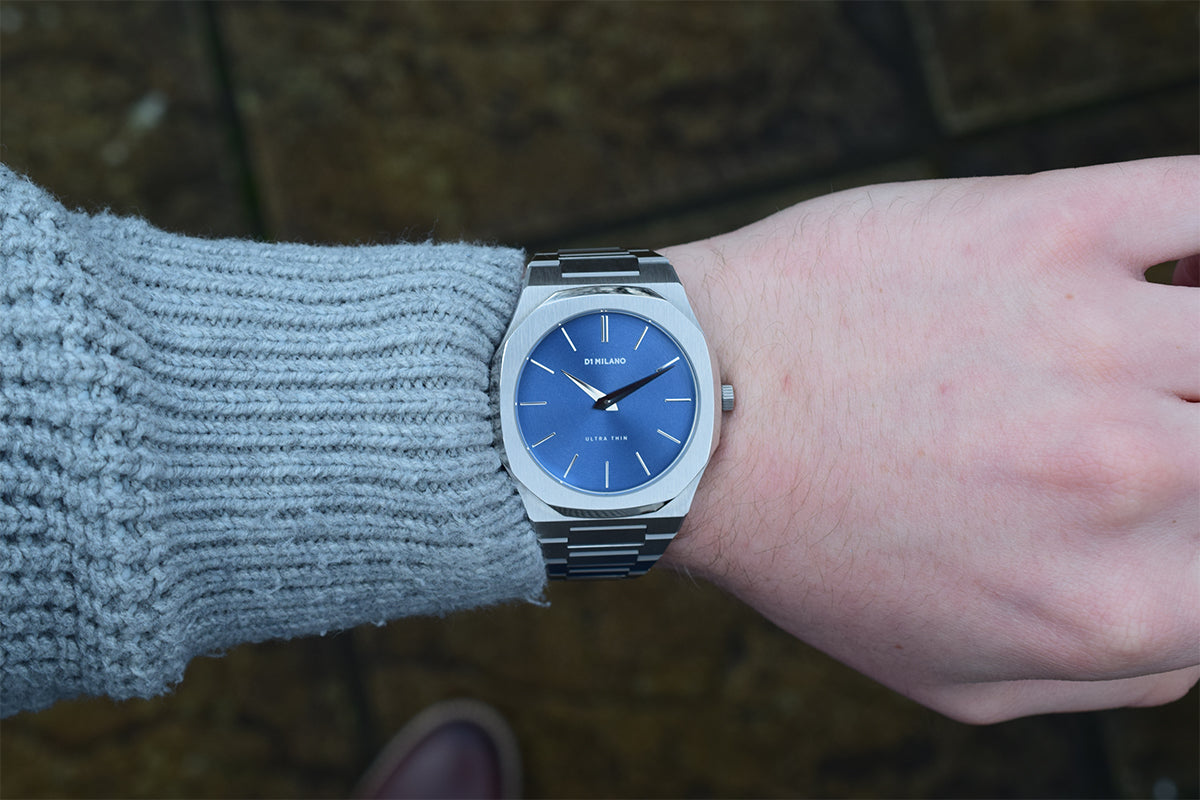 In-Depth Review - D1 Milano Ultra Thin Blue UTBJ03 – KibbleWatches