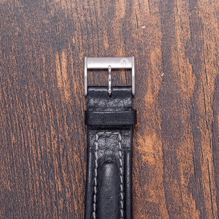 1990s Minerva Pythagore A481 Aviation Black Cal. 48 34mm