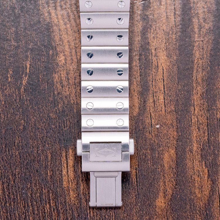 2022 Cartier Santos De Cartier Medium White 35mm WSSA0029