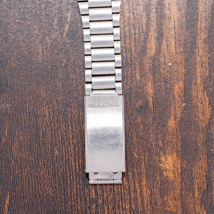 1976 Bulova Accutron Blue Dial on Bracelet 7866 32mm