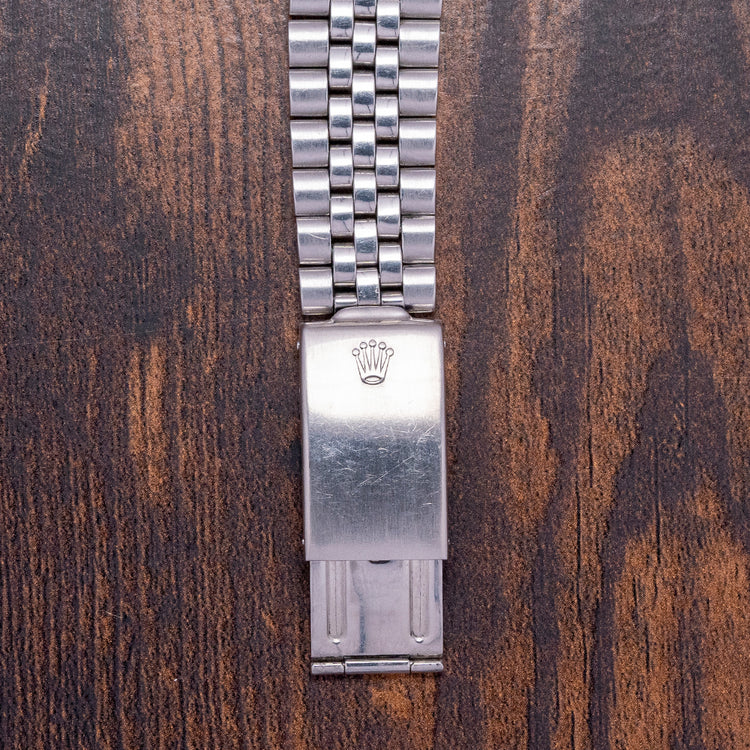 1978 Rolex Datejust 36mm Linen Dial Engine-Turned Bezel 1603